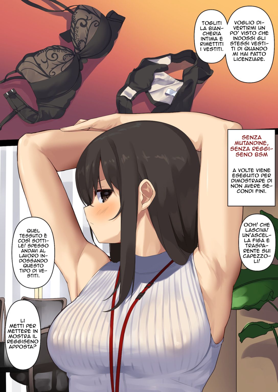 Tokyo Prominence Tomato Business Sex Manner Fukushuu no Joushi Hen Galateo sessuale negli affari La vendetta del boss Italian - Image 16