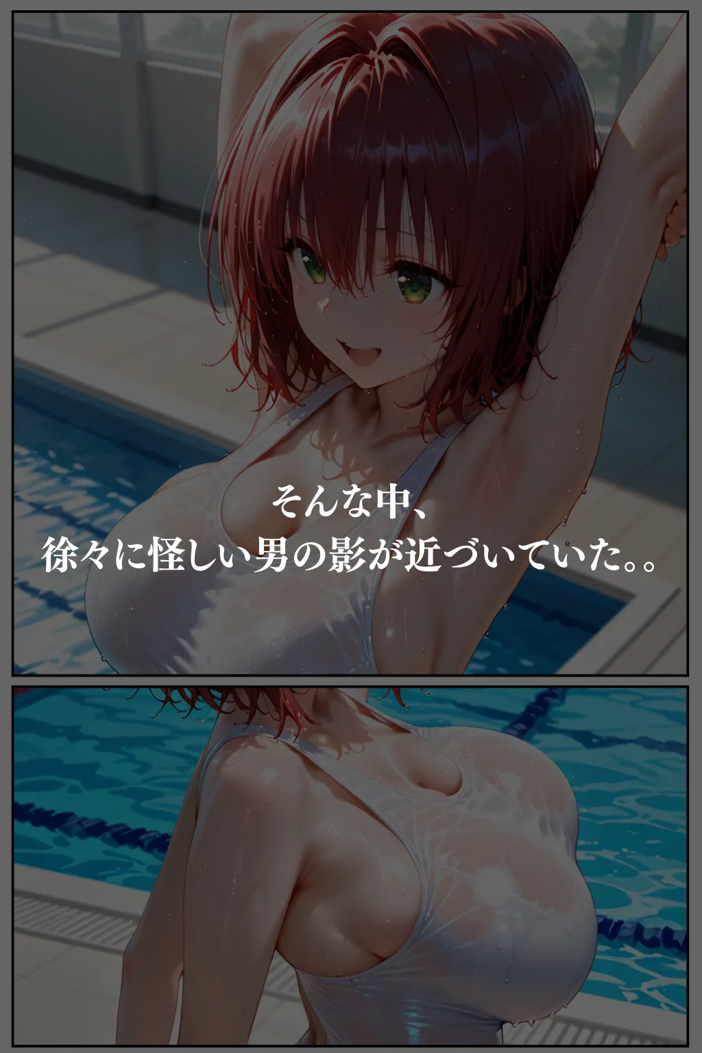 もちもちさん プールで出会った美女を孕ませた ToLVEる編 - Image 389