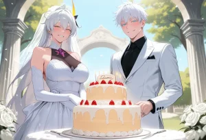 Tommu Kiana Kaslana Wedding Day - Page 110