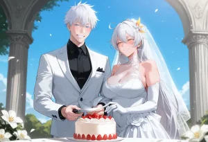 Tommu Kiana Kaslana Wedding Day - Page 111