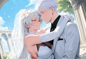 Tommu Kiana Kaslana Wedding Day - Page 115