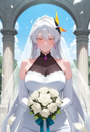 Tommu Kiana Kaslana Wedding Day - Page 123