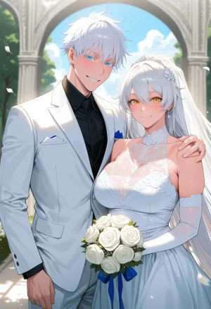 Tommu Kiana Kaslana Wedding Day - Page 125