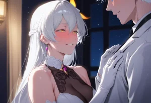 Tommu Kiana Kaslana Wedding Day - Page 140