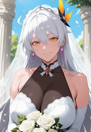 Tommu Kiana Kaslana Wedding Day - Page 2