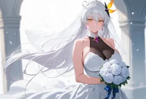 Tommu Kiana Kaslana Wedding Day - Page 54