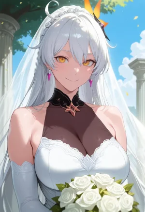 Tommu Kiana Kaslana Wedding Day - Page 66