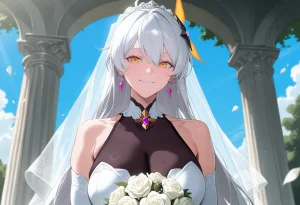 Tommu Kiana Kaslana Wedding Day - Page 68