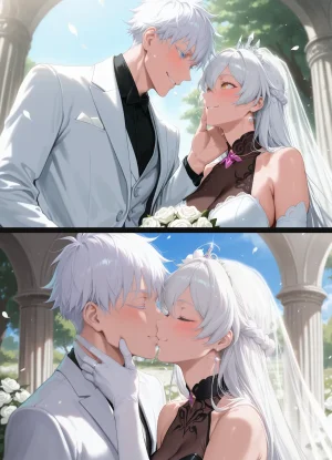 Tommu Kiana Kaslana Wedding Day - Page 7