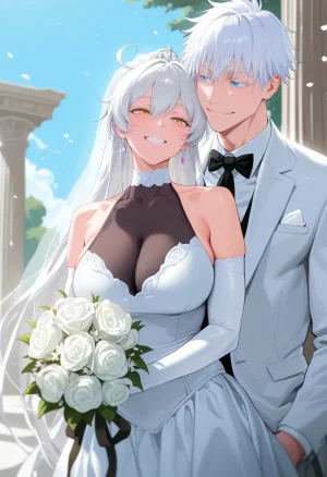 Tommu Kiana Kaslana Wedding Day - Page 73