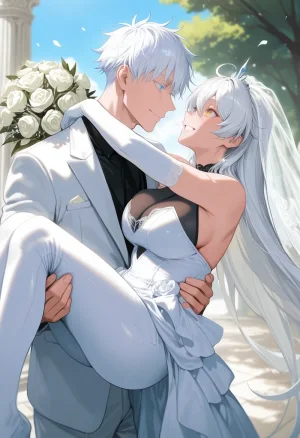 Tommu Kiana Kaslana Wedding Day - Page 78