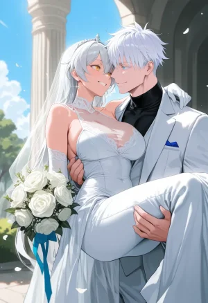 Tommu Kiana Kaslana Wedding Day - Page 80