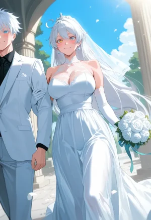 Tommu Kiana Kaslana Wedding Day - Page 84