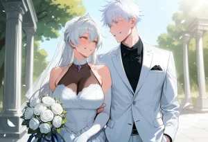 Tommu Kiana Kaslana Wedding Day - Page 85