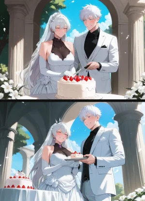 Tommu Kiana Kaslana Wedding Day - Page 9