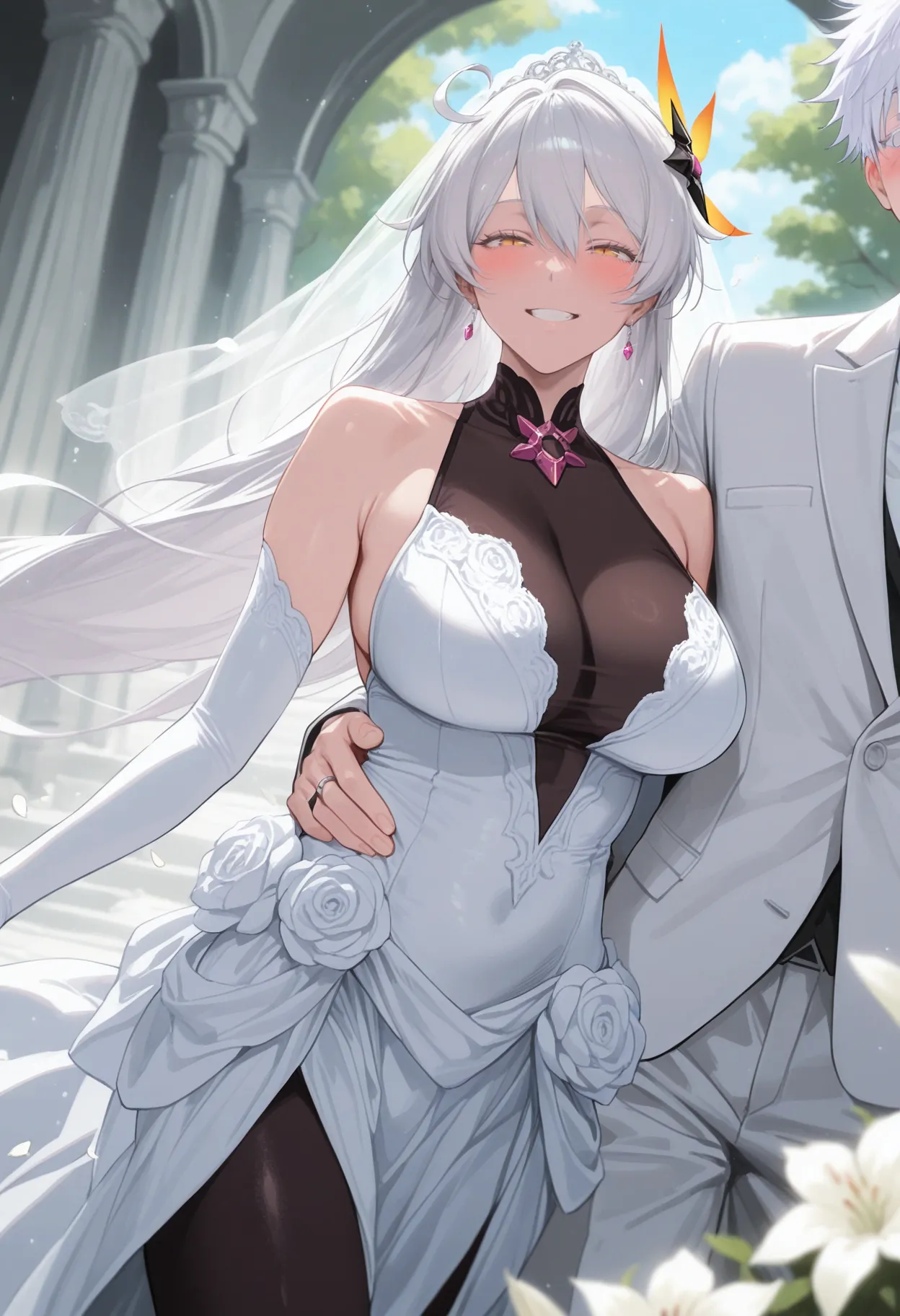 Tommu Kiana Kaslana Wedding Day - Image 10