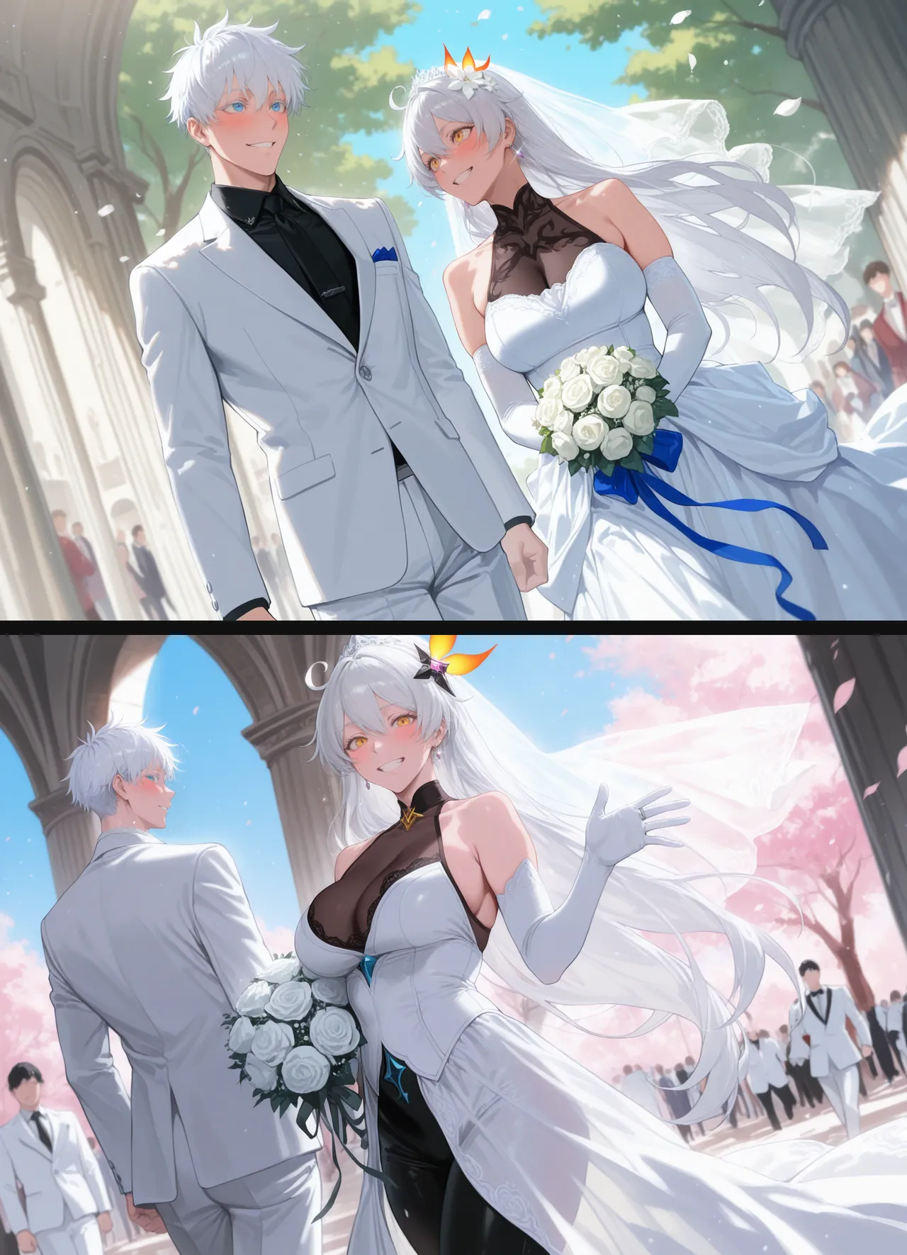 Tommu Kiana Kaslana Wedding Day - Image 11