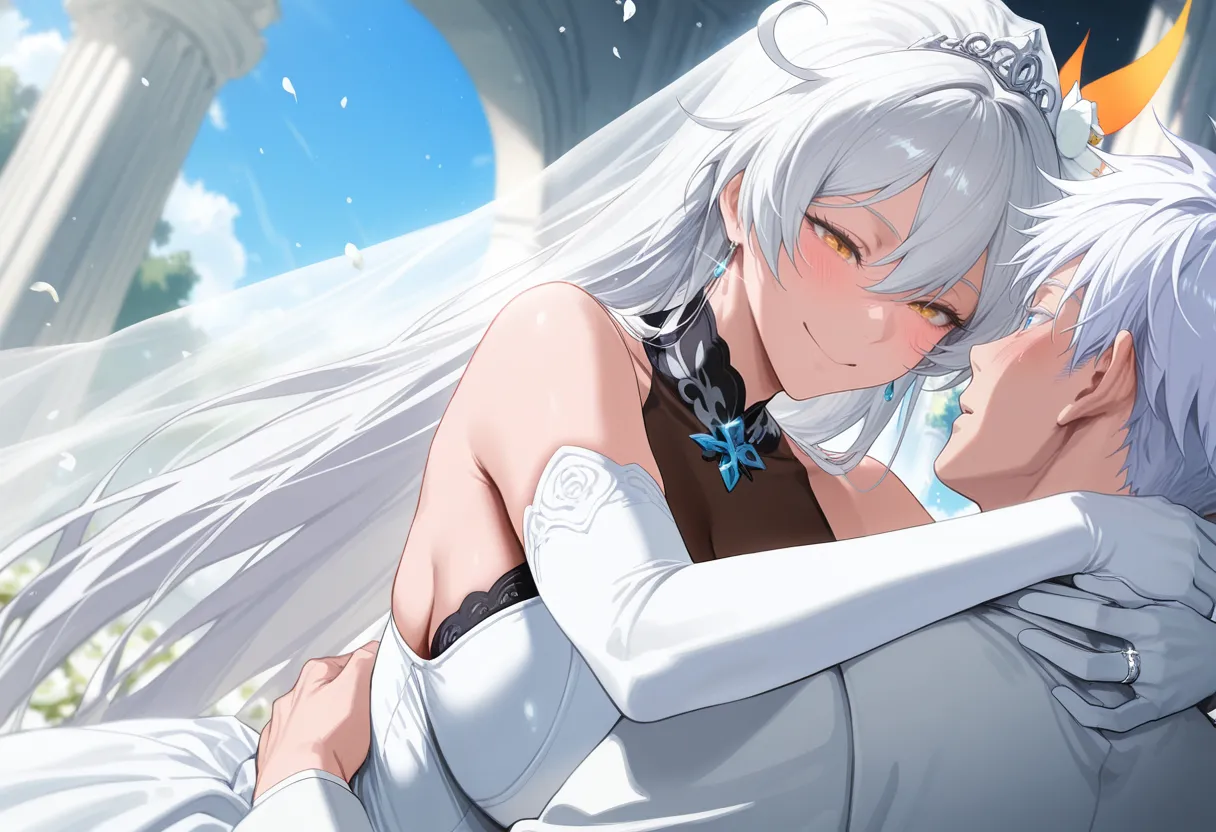 Tommu Kiana Kaslana Wedding Day - Image 113