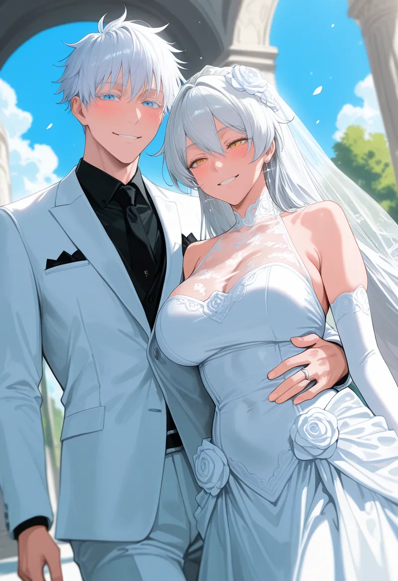 Tommu Kiana Kaslana Wedding Day - Image 119