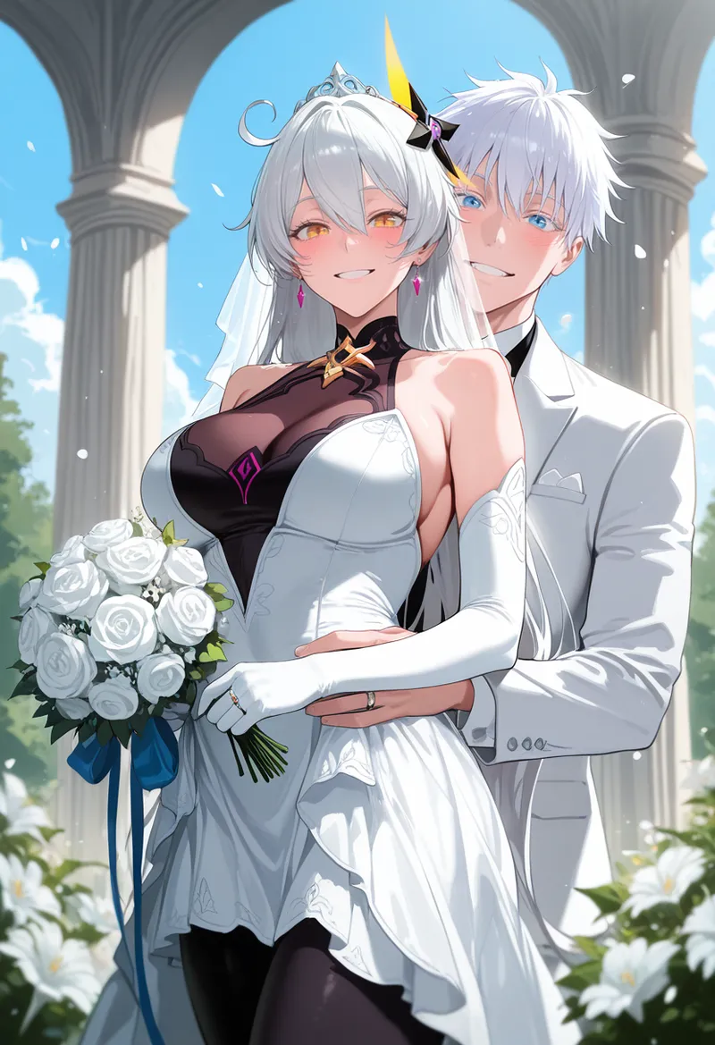 Tommu Kiana Kaslana Wedding Day - Image 122