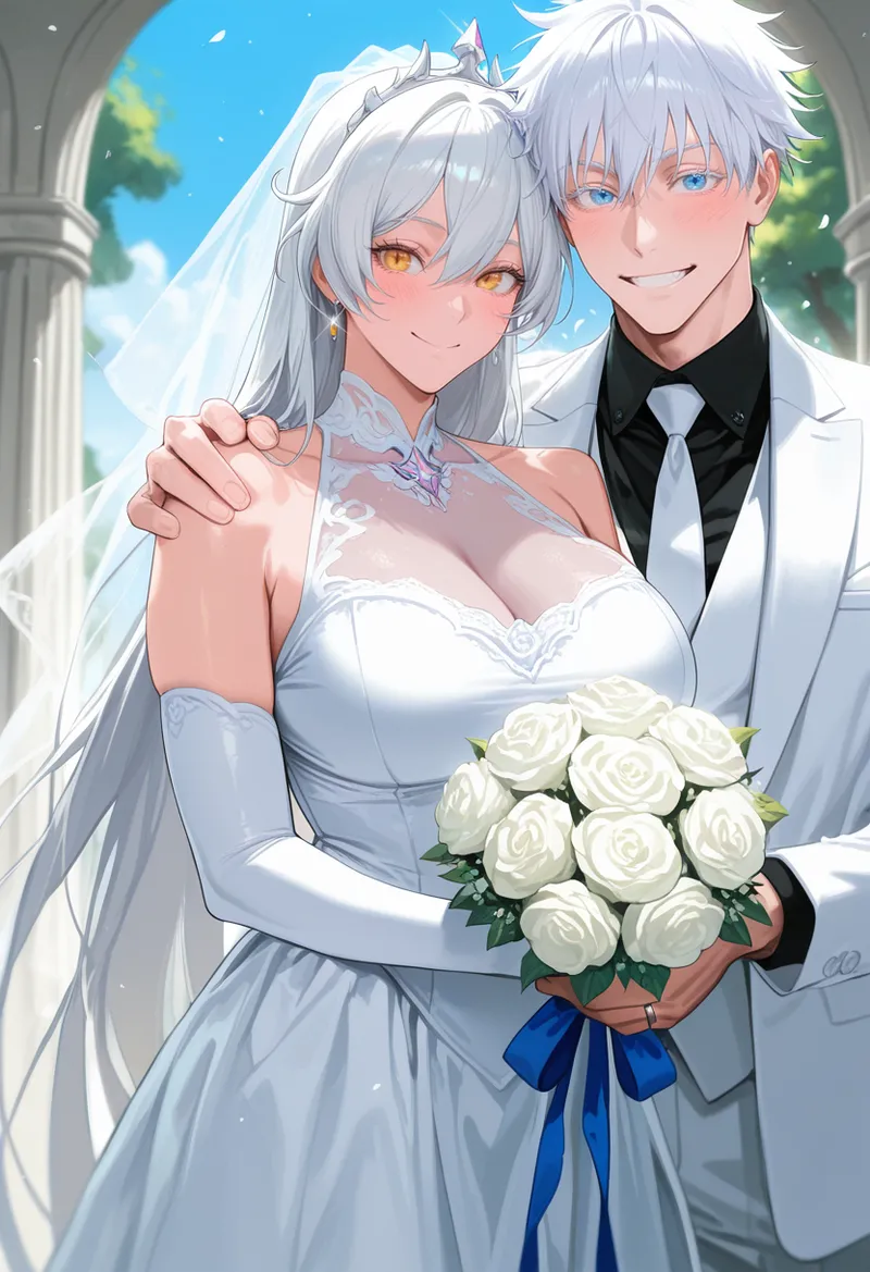 Tommu Kiana Kaslana Wedding Day - Image 124