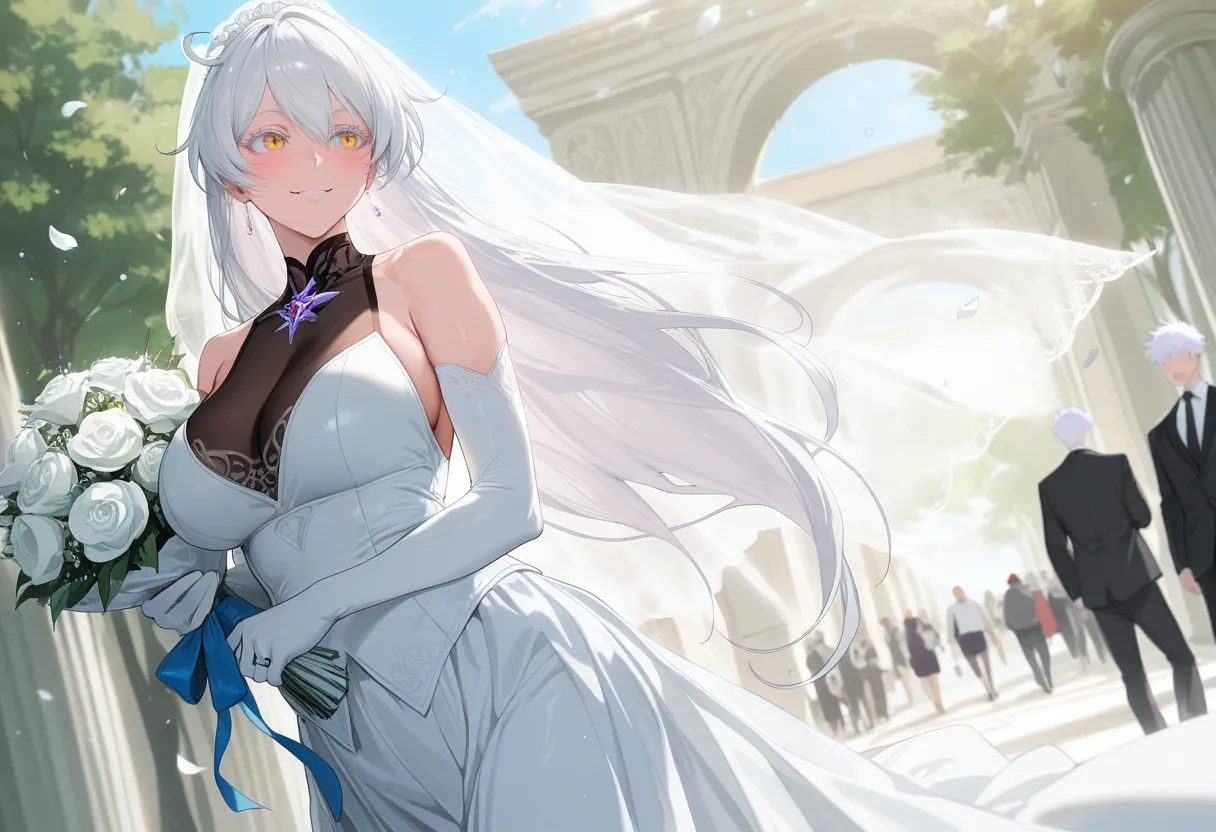 Tommu Kiana Kaslana Wedding Day - Image 127