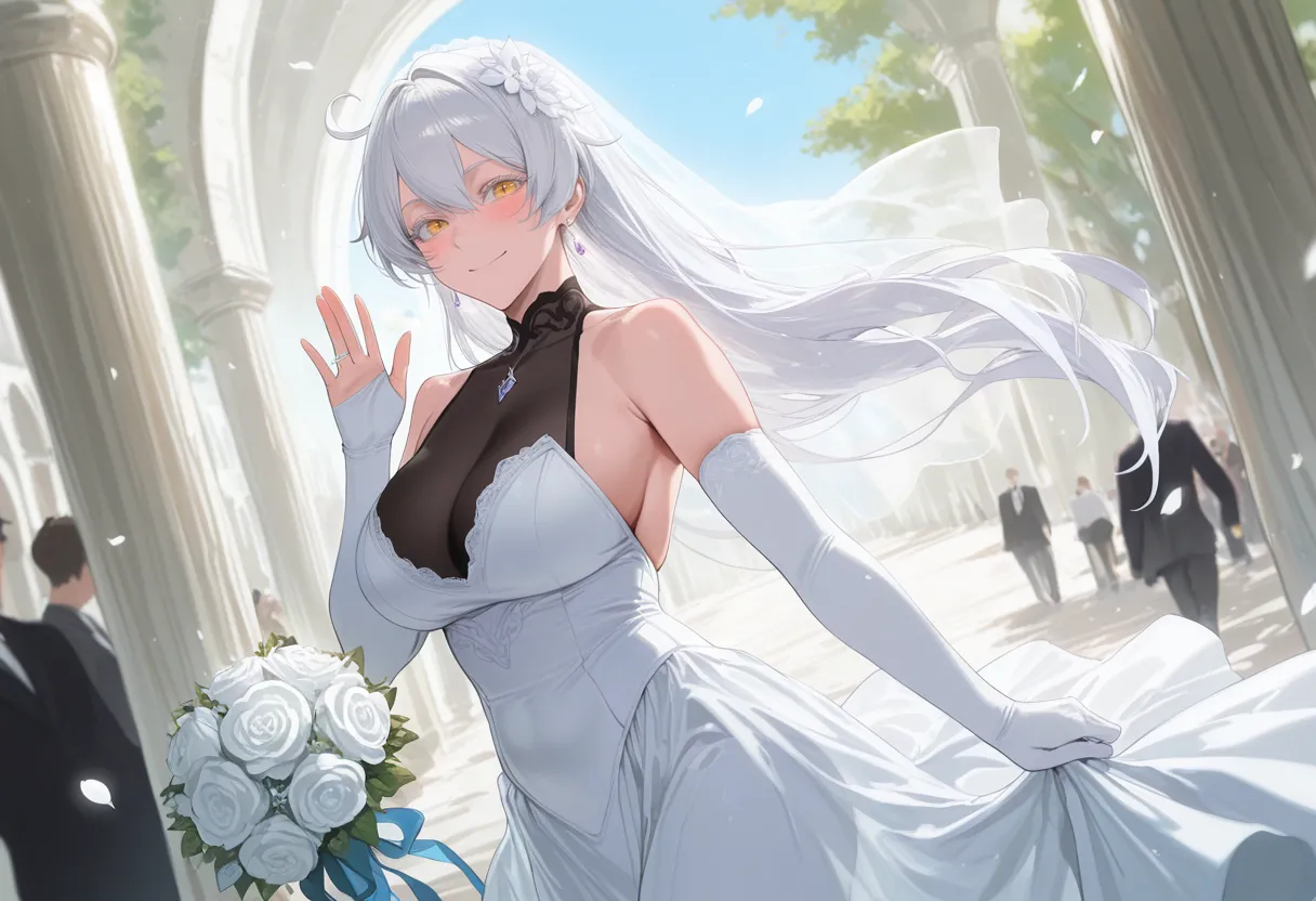 Tommu Kiana Kaslana Wedding Day - Image 131