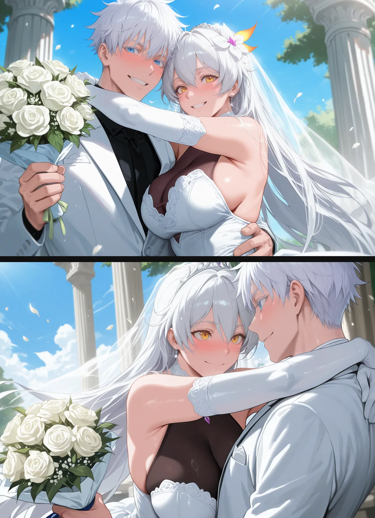 Tommu Kiana Kaslana Wedding Day - Image 3