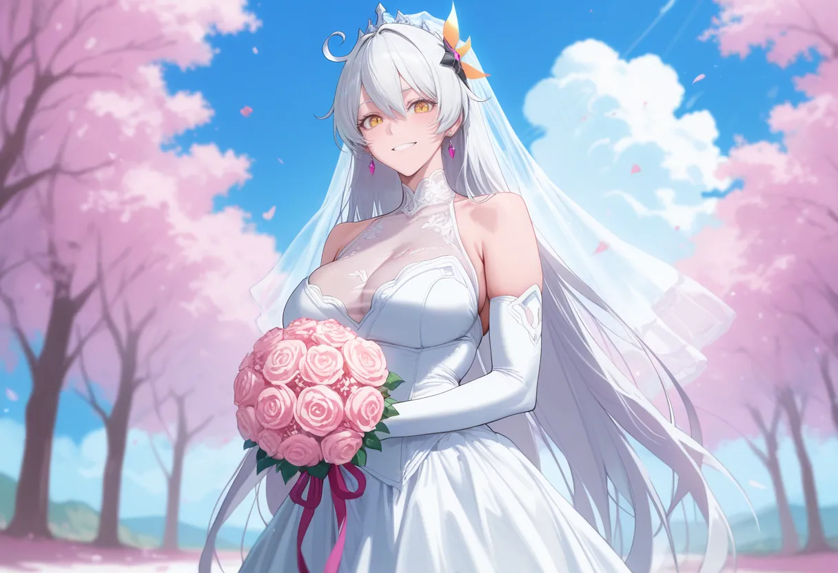 Tommu Kiana Kaslana Wedding Day - Image 57