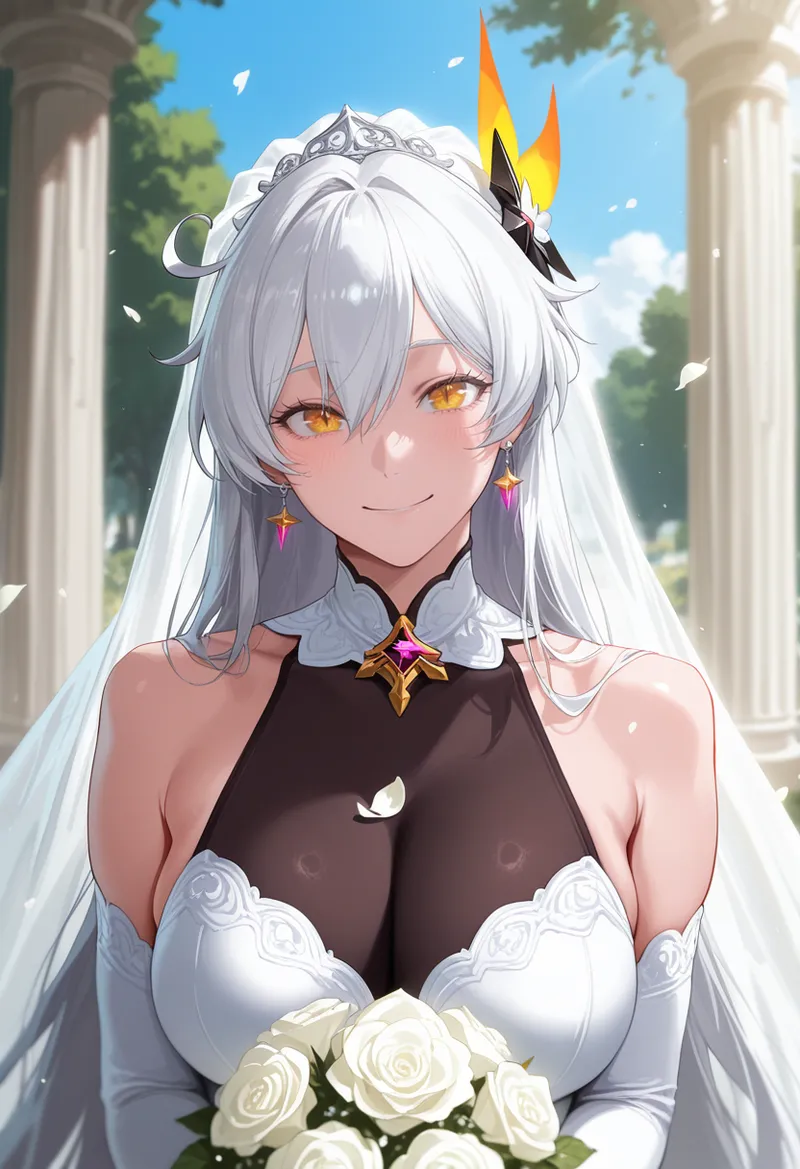 Tommu Kiana Kaslana Wedding Day - Image 71