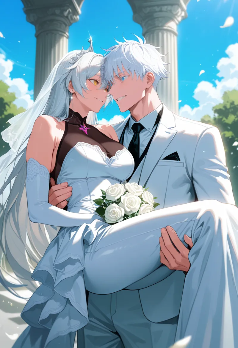 Tommu Kiana Kaslana Wedding Day - Image 77