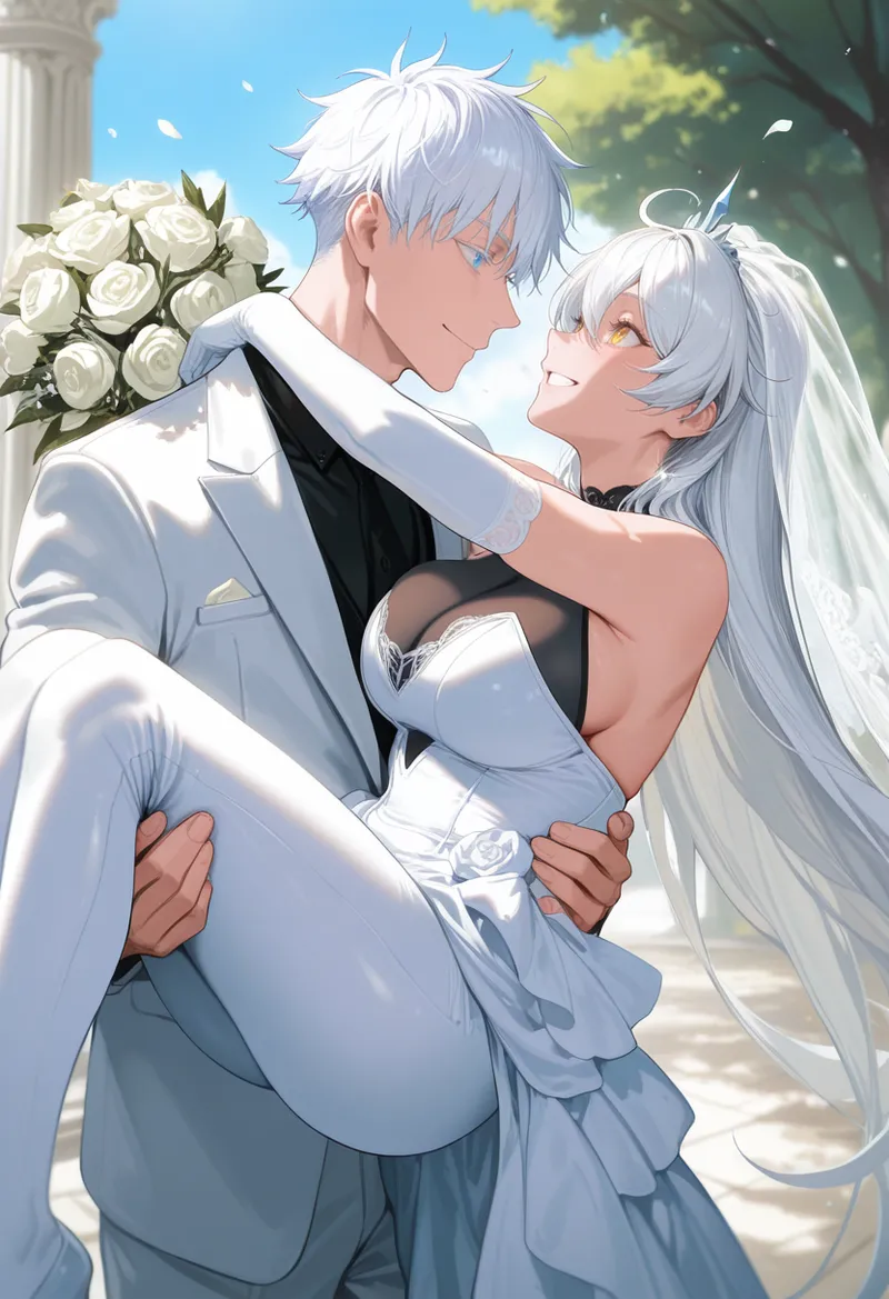 Tommu Kiana Kaslana Wedding Day - Image 78