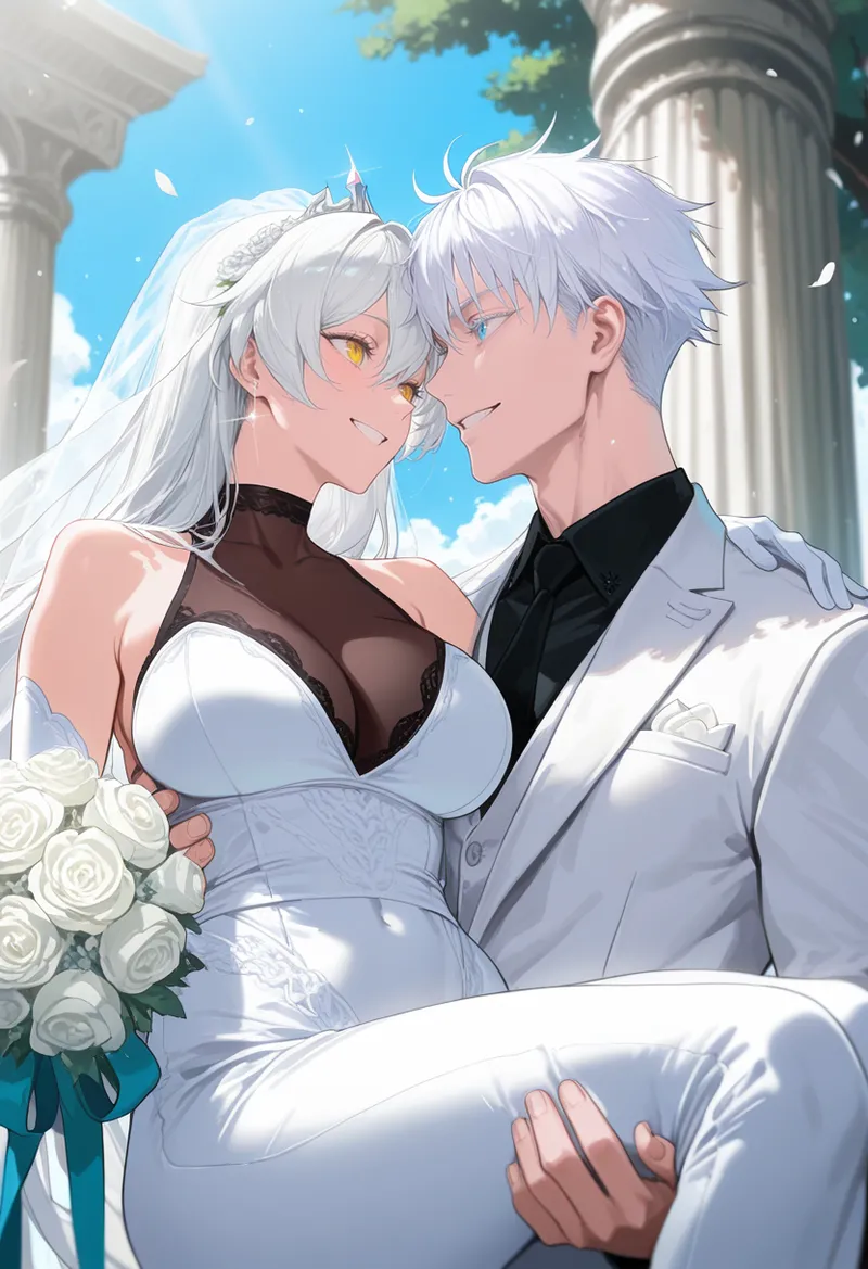 Tommu Kiana Kaslana Wedding Day - Image 79