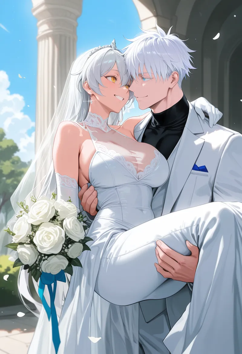 Tommu Kiana Kaslana Wedding Day - Image 80