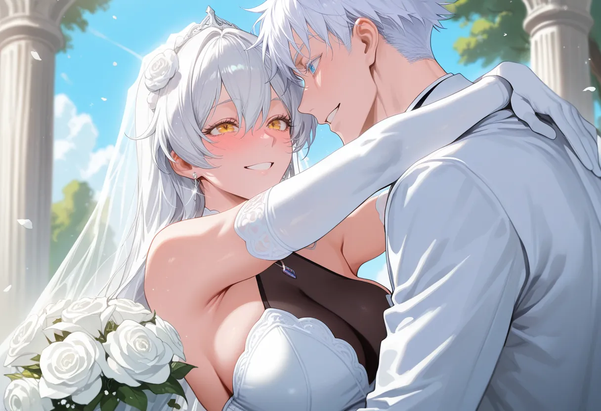 Tommu Kiana Kaslana Wedding Day - Image 82