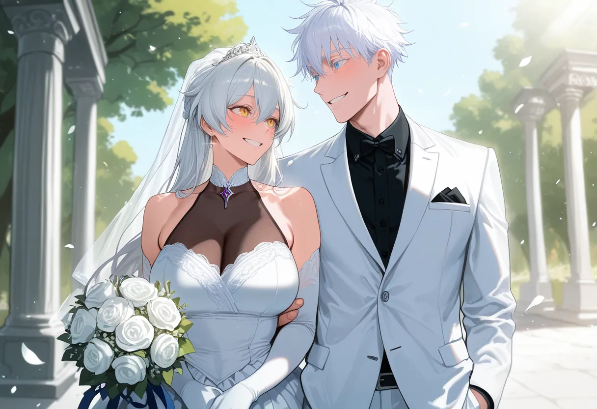 Tommu Kiana Kaslana Wedding Day - Image 85