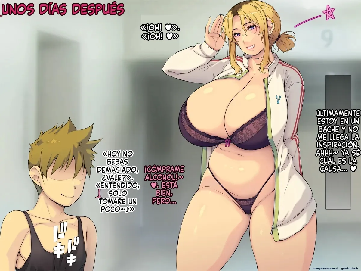 Tonari no Bakunyuu Muchimuchi Danchi Tsuma-san Darashinai Oku-san to Danna no Rusuchuu ni H Spanish MTL - Image 71