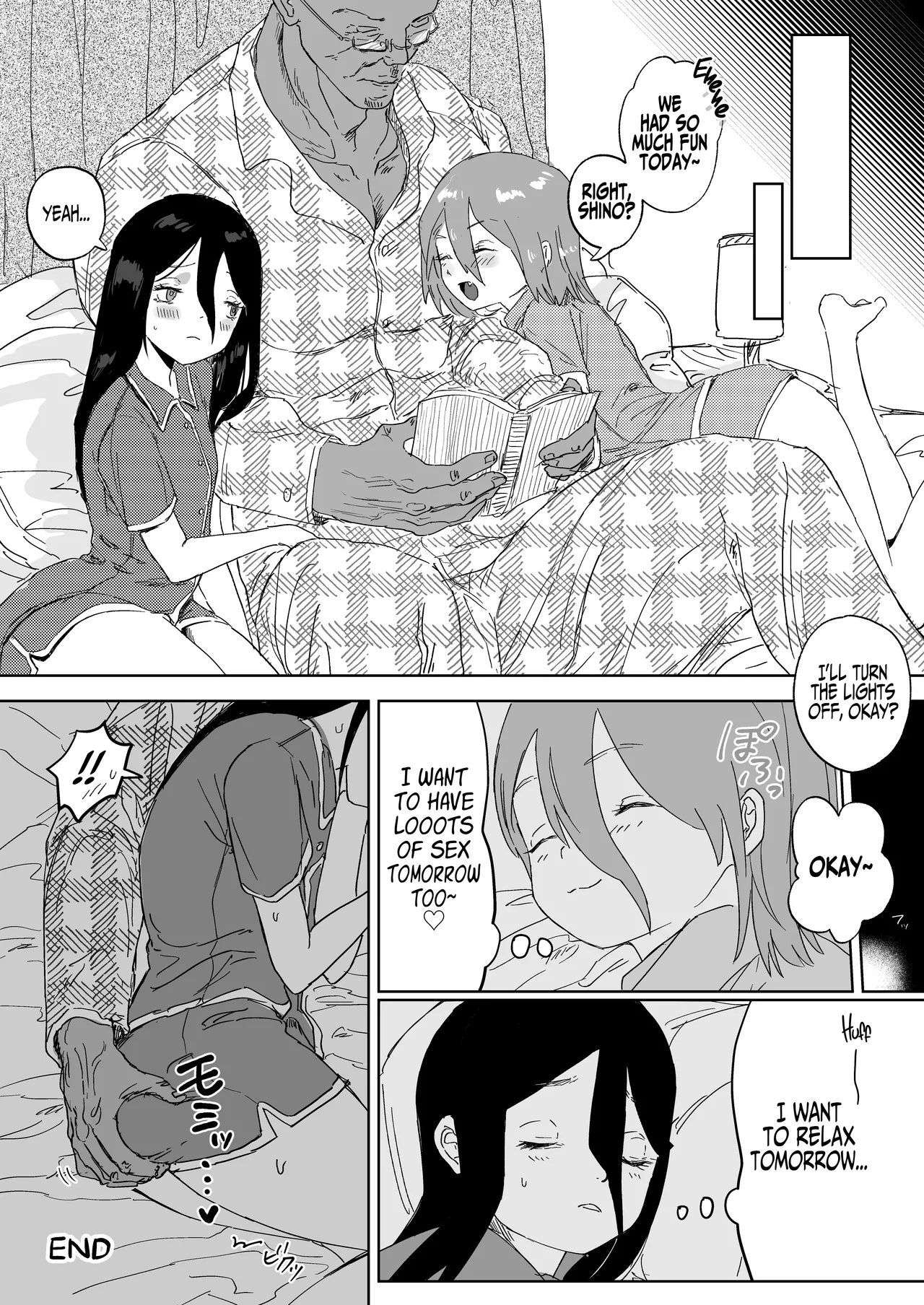 Toriaezu Milk konpa Goshujinsama to Ecchi ga daisuki na Otoko no Ko o Mimamoru Hon English - Image 38