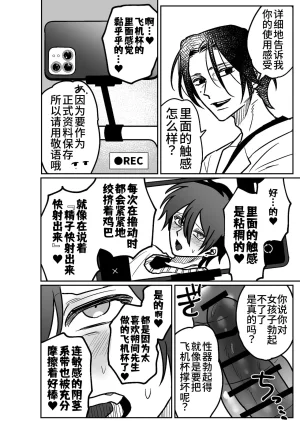 Tororojiru niku Onaho Daisuki Tsubakikun no Namachin Taikenki. 最爱飞机杯的椿君的无套肉棒体验记 Chinese Digital Knight大家一起来翻译 - Page 7