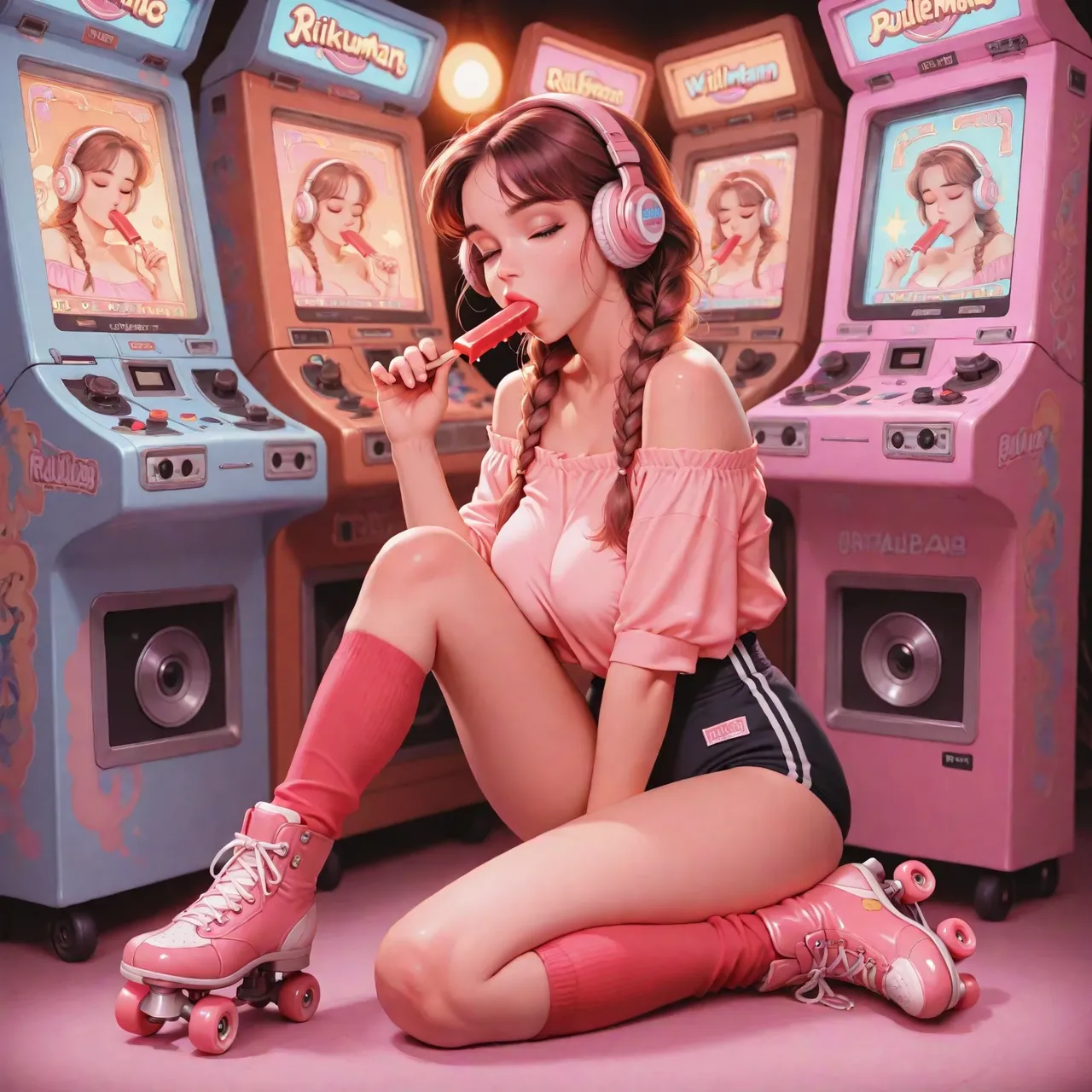 TrashGer Brown hair video games MMF Threesome groupsex - Image 15