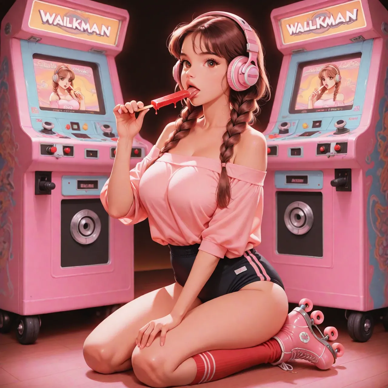 TrashGer Brown hair video games MMF Threesome groupsex - Image 18