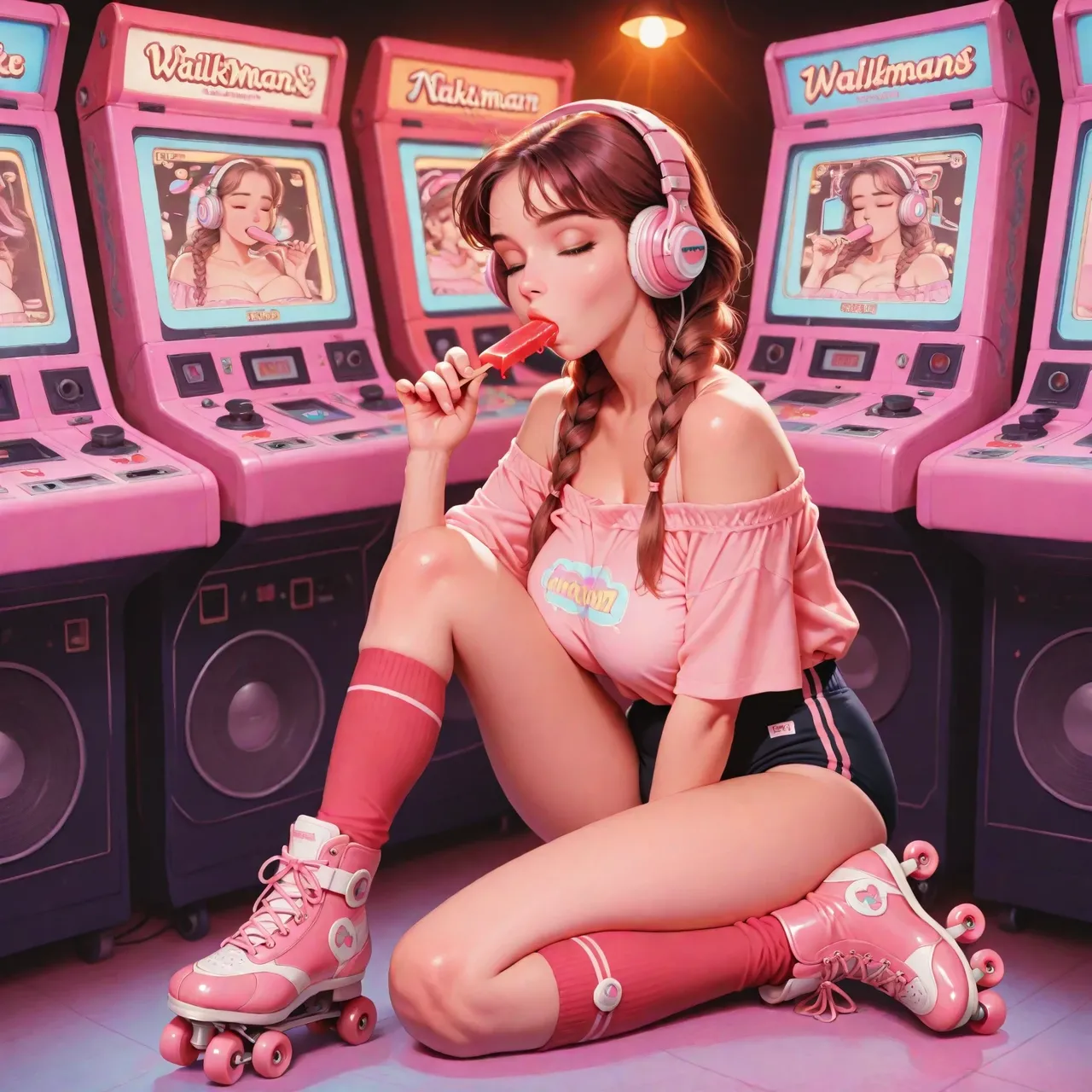 TrashGer Brown hair video games MMF Threesome groupsex - Image 3