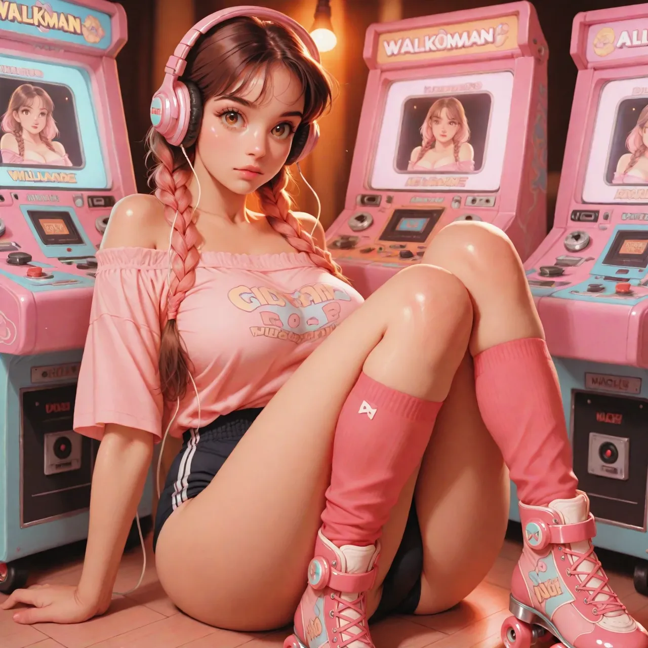 TrashGer Brown hair video games MMF Threesome groupsex - Image 7