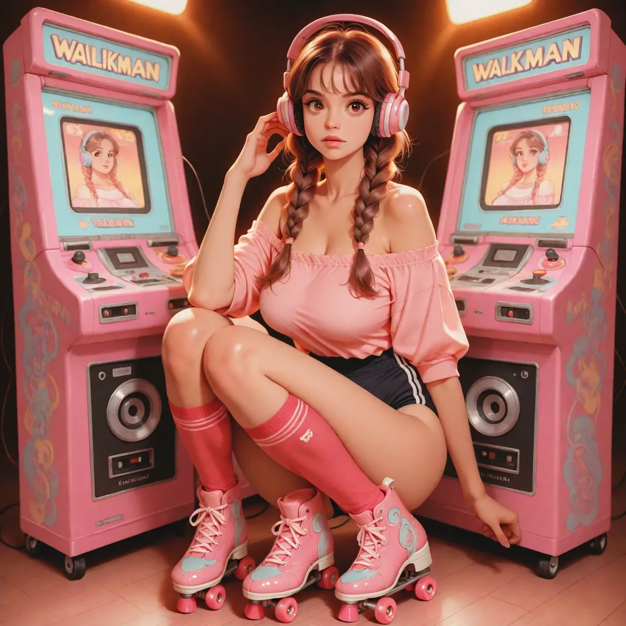 TrashGer Brown hair video games MMF Threesome groupsex - Image 9