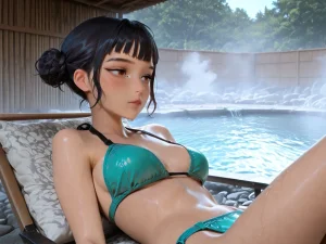 TrashGer Zoey kpop demon hunters jacuzzi MMF Threesome groupsex - Page 5