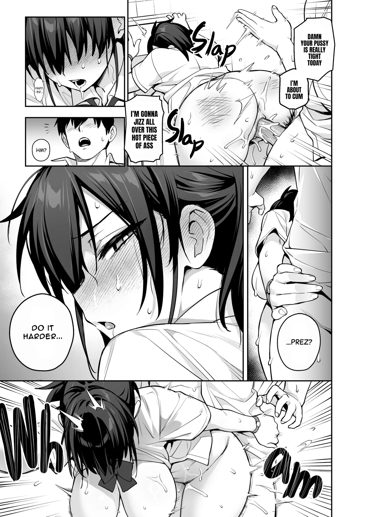 TRYHougen Futari Shakai TRY Hougen Shin Seito Kaichō no Mune ga Deka Sugiru 3 The New Disciplinary Committee Presidents Tits Are Too Big 3 English Decensored Digital - Image 27