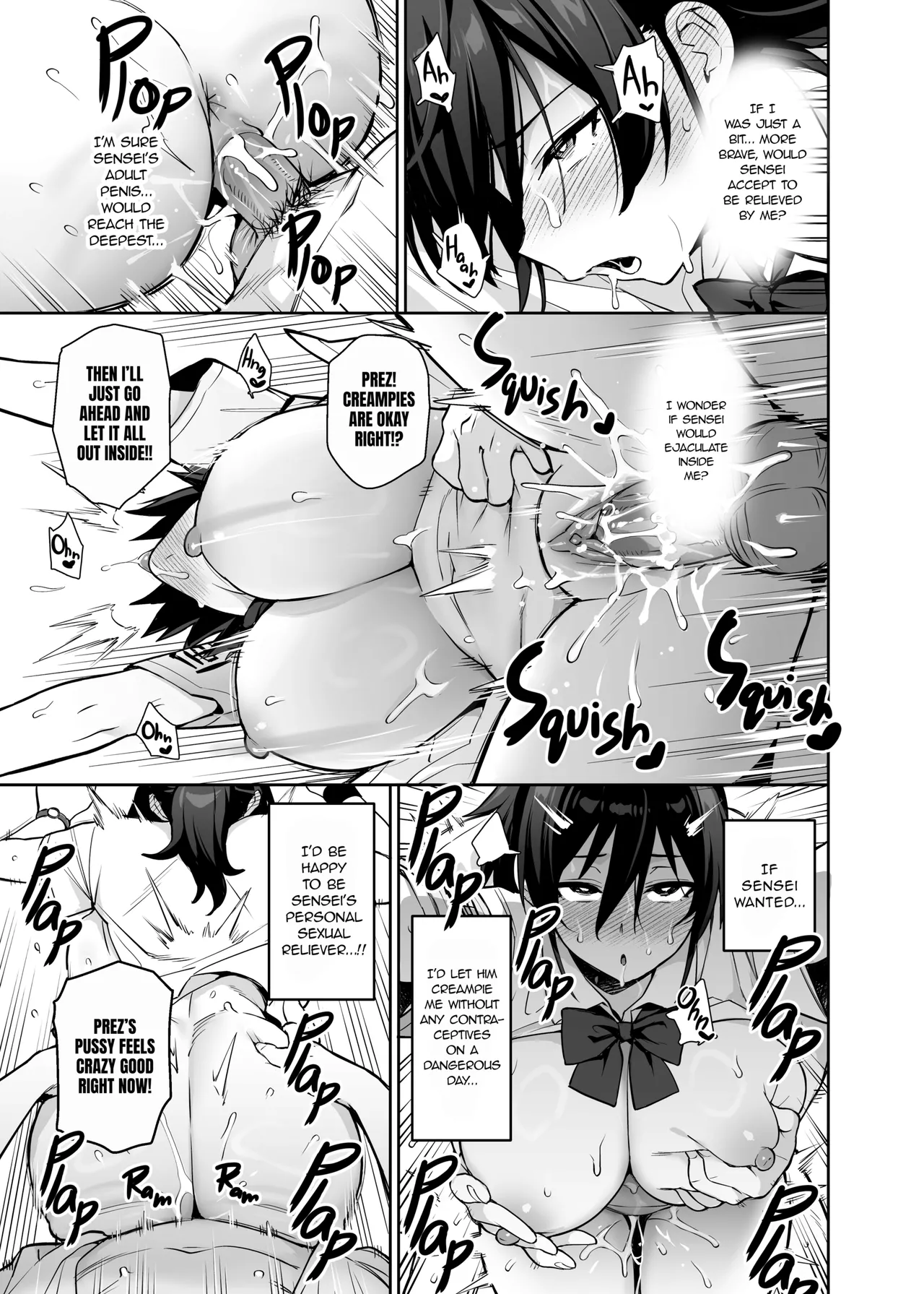 TRYHougen Futari Shakai TRY Hougen Shin Seito Kaichō no Mune ga Deka Sugiru 3 The New Disciplinary Committee Presidents Tits Are Too Big 3 English Decensored Digital - Image 29