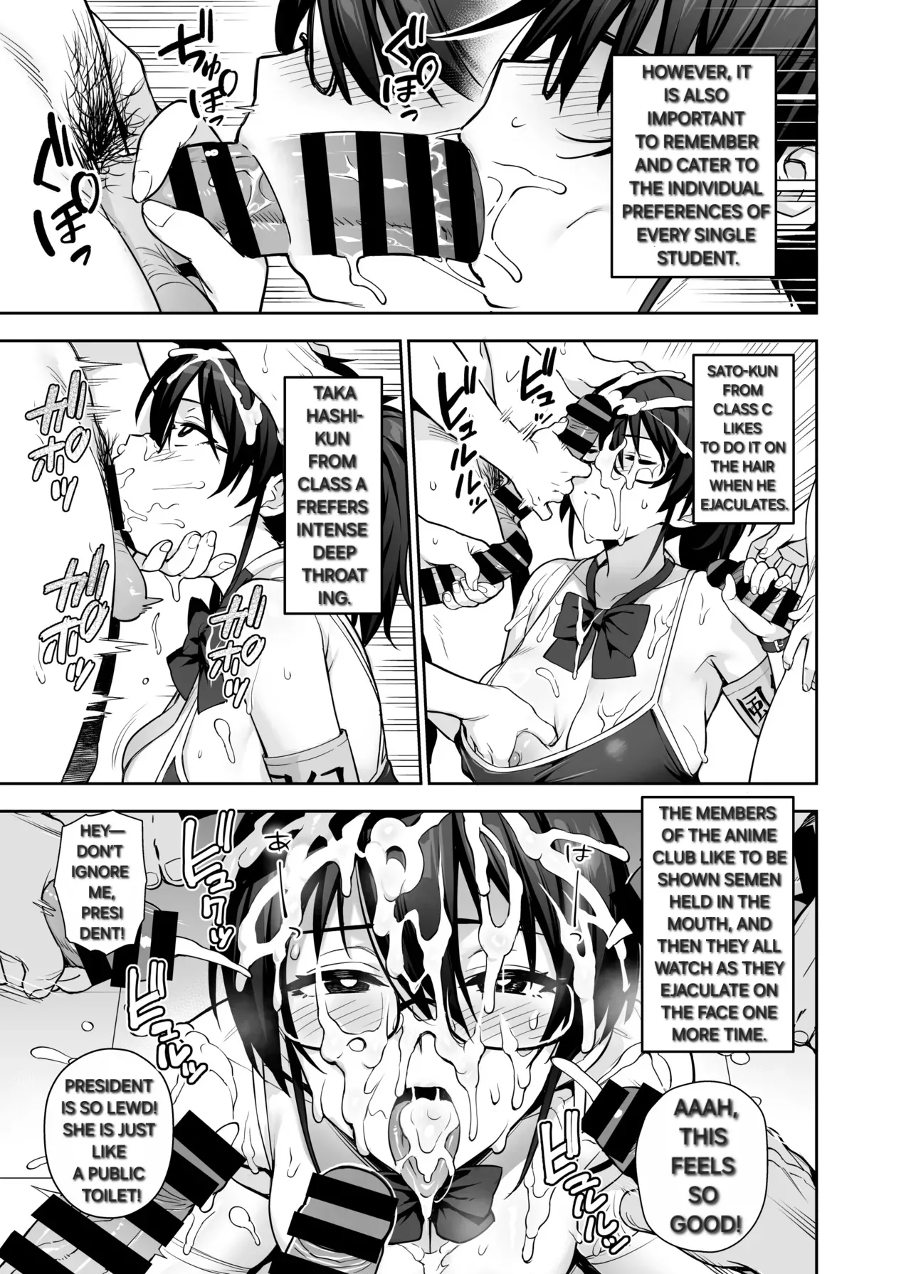 TRYHougen Futari Shakai TRY Hougen The new disciplinary committee president is way too busty part 3 English Alyssaquenn - Image 17