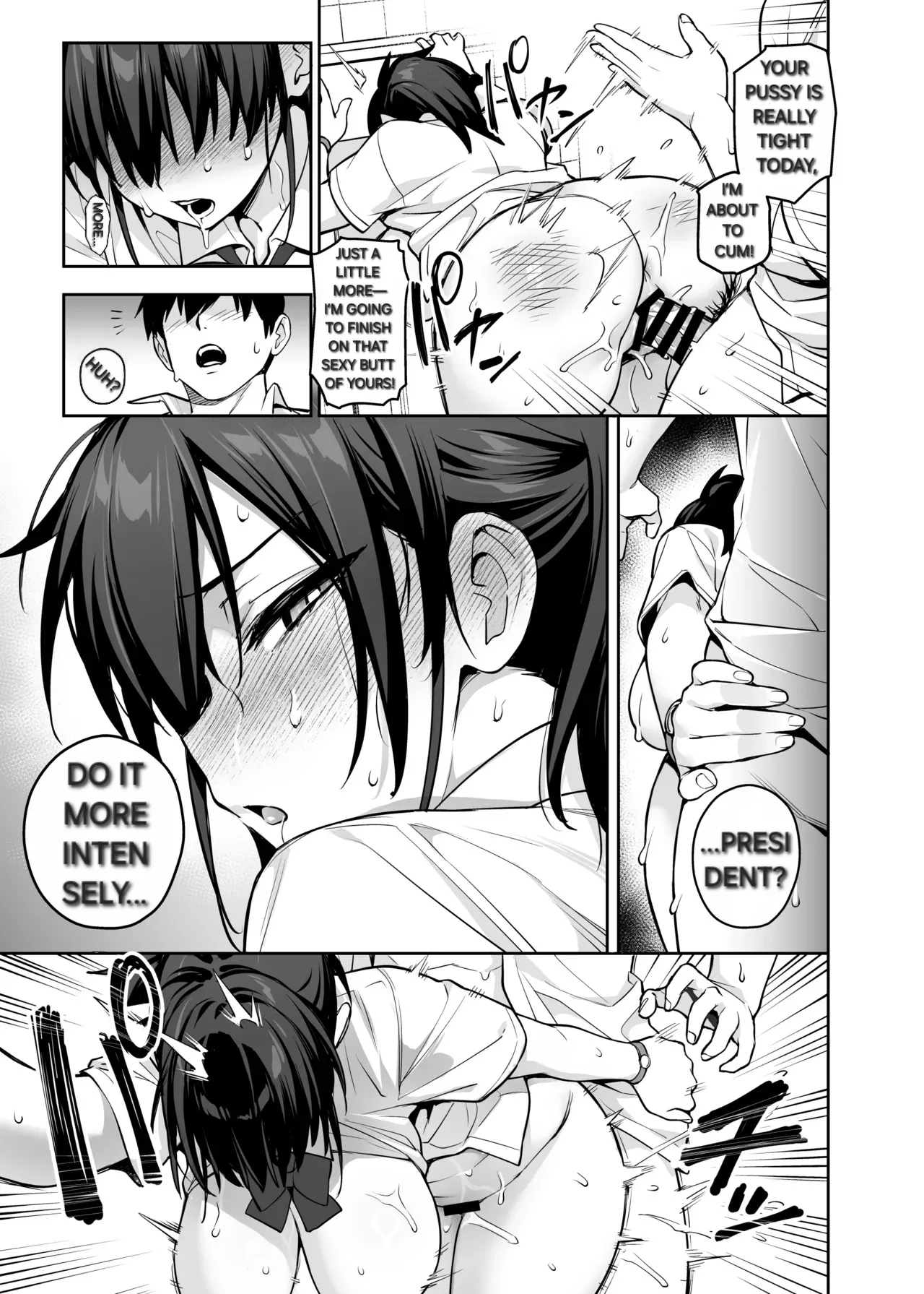 TRYHougen Futari Shakai TRY Hougen The new disciplinary committee president is way too busty part 3 English Alyssaquenn - Image 29