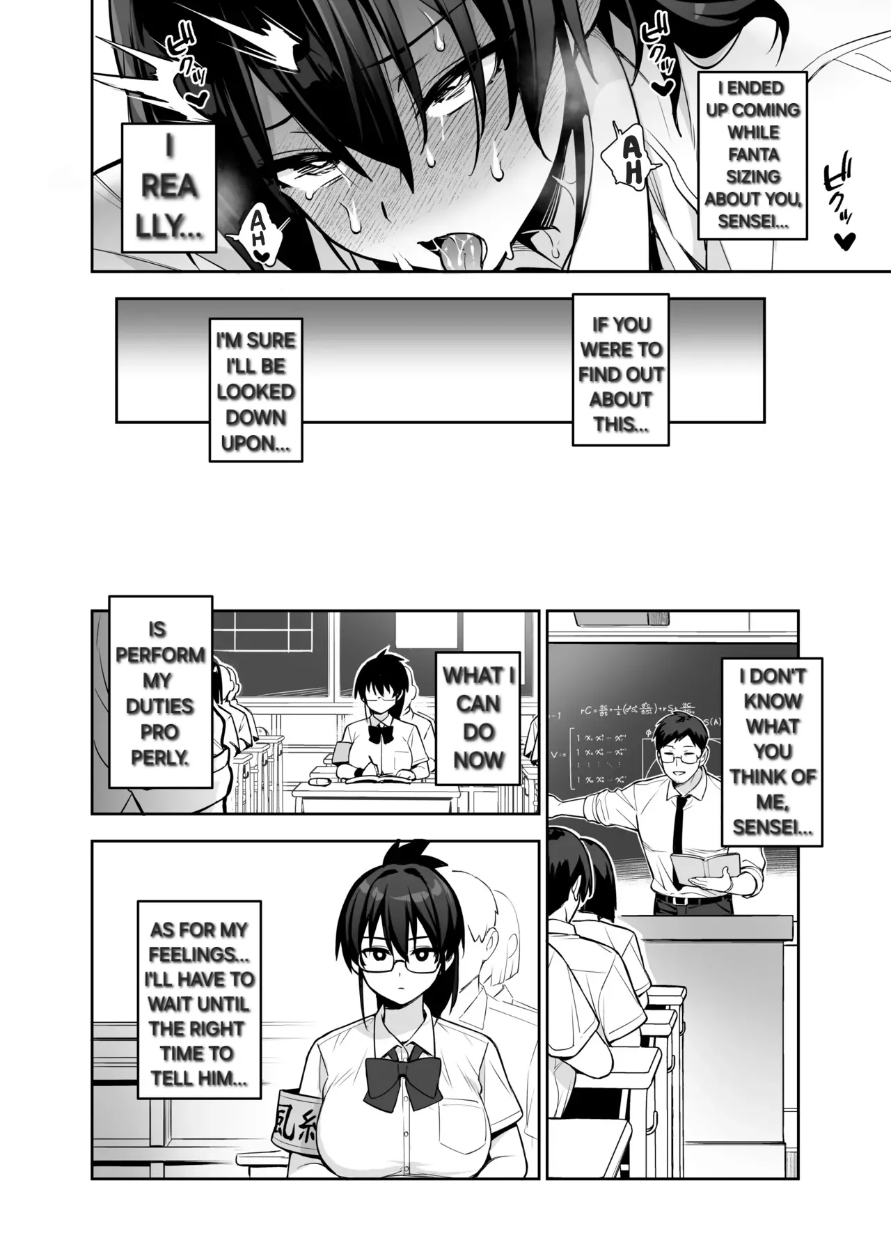 TRYHougen Futari Shakai TRY Hougen The new disciplinary committee president is way too busty part 3 English Alyssaquenn - Image 34